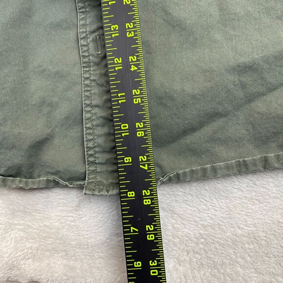 Gander Mountain Mens Shooting Shirt Large Quilted Shoulder Long Sleeve Casual - Picture 4 of 9